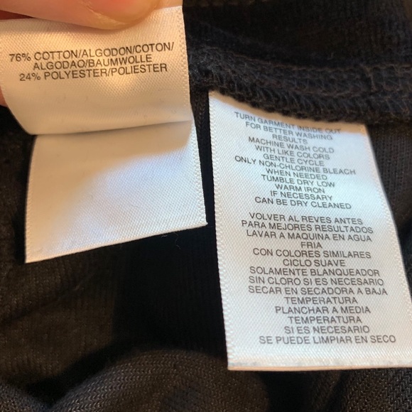 Jones New York Sport Black Velour Pants - Picture 6 of 6